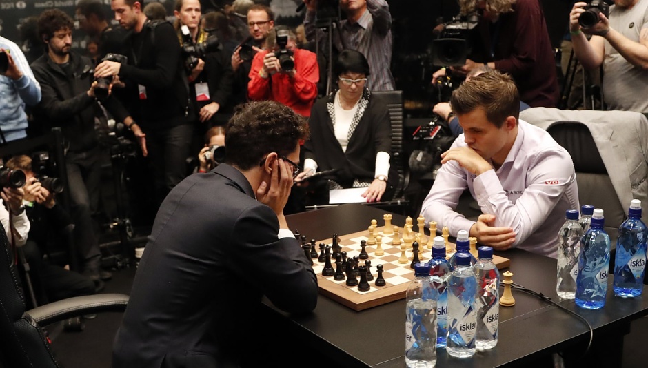 Le championnat du monde d'échecs de Londres 2018 entre Magnus Carlsen et Fabiano Caruana à suscité un engouement pour le jeu des échecs au niveau mondial