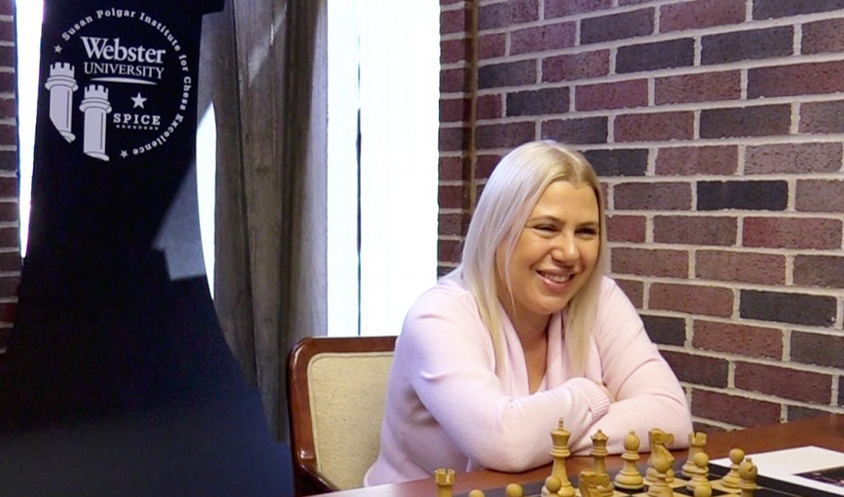 Susan Polgarn multiple championne du monde d'échecs, a été intronisée au World Chess Hall of Fame en 2019