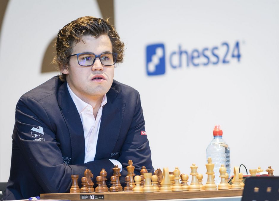 Magnus Carlsen sur Chess24.com