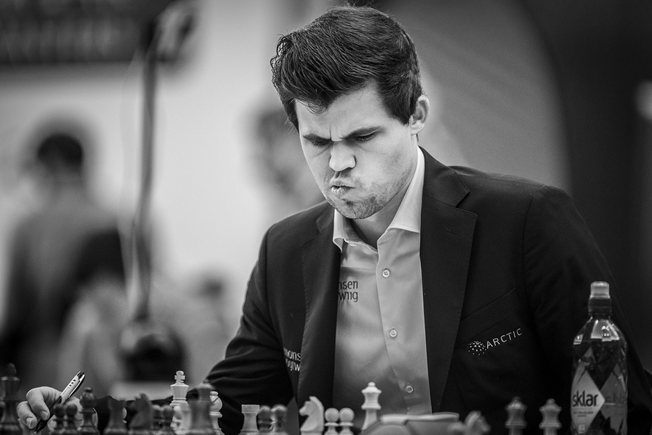 Magnus Carlsen au Qatar Masters
