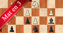 Exercices et puzzles d'échecs mat en 3 coups